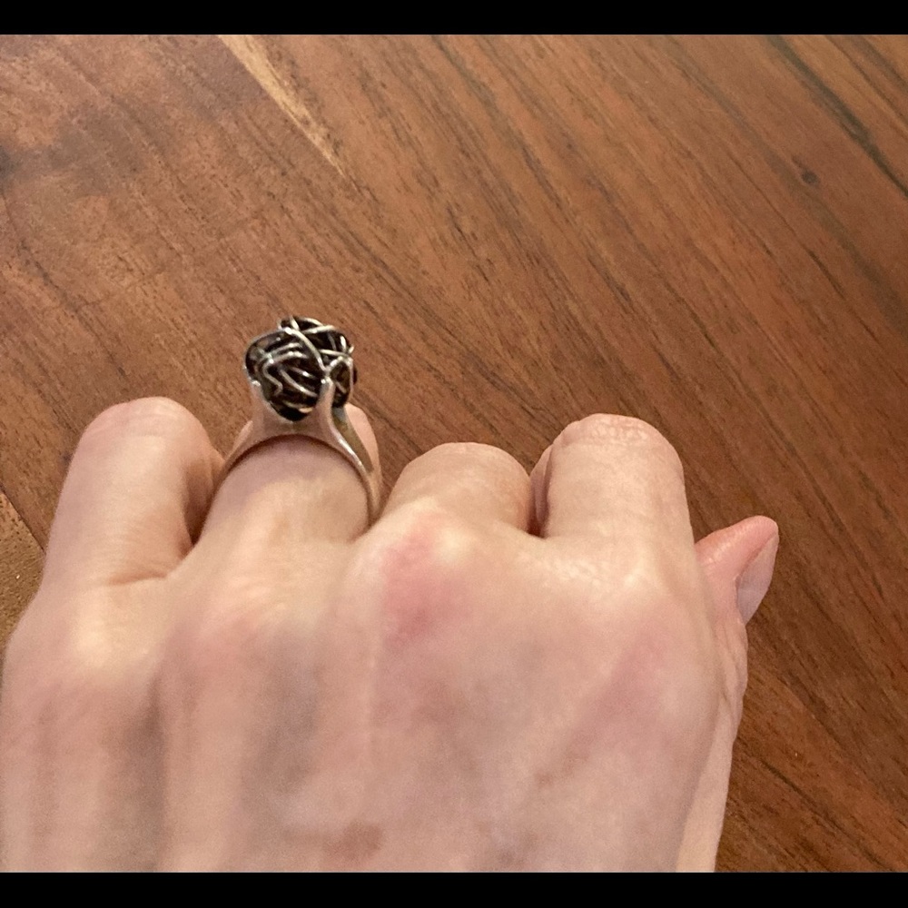 Sterling Silver Statement Ring - image 3